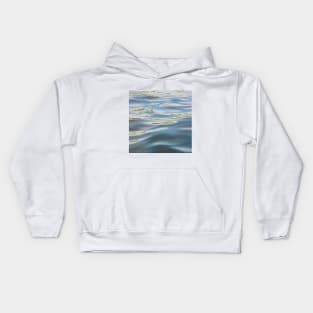 Equilibrium - lake water painting Kids Hoodie